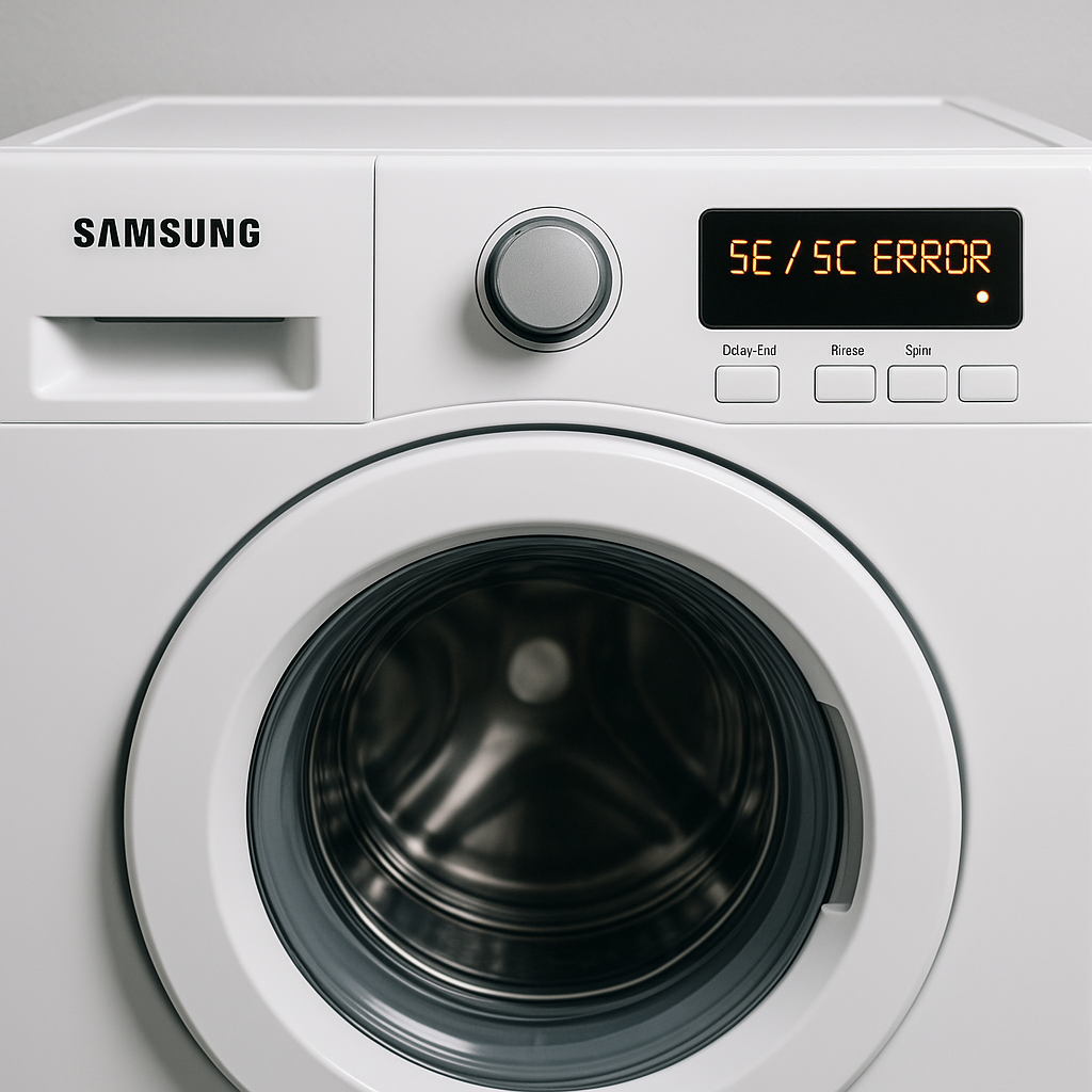 ارور 5C لباسشویی سامسونگ