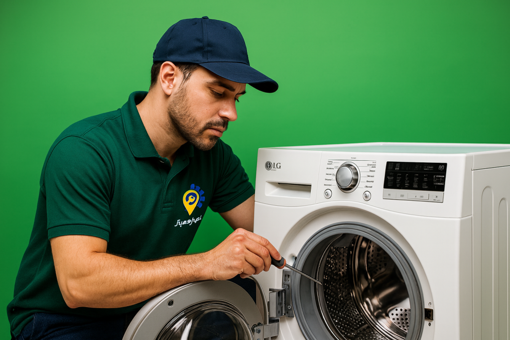 ارور PE لباسشویی ال جی