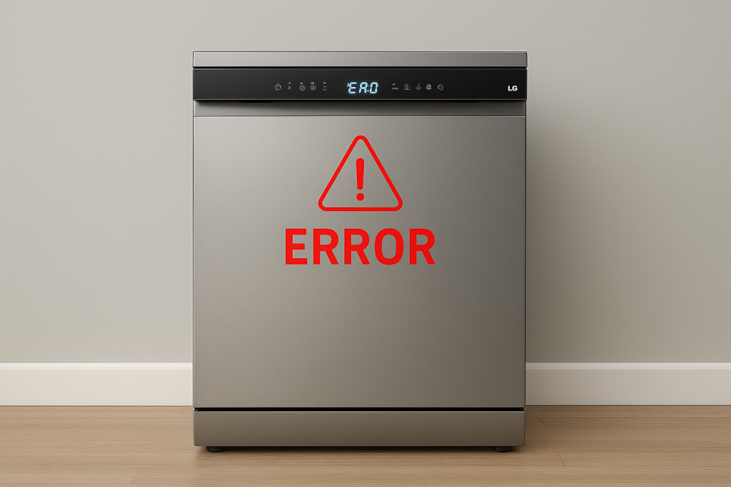ارور AE ظرفشویی ال جی