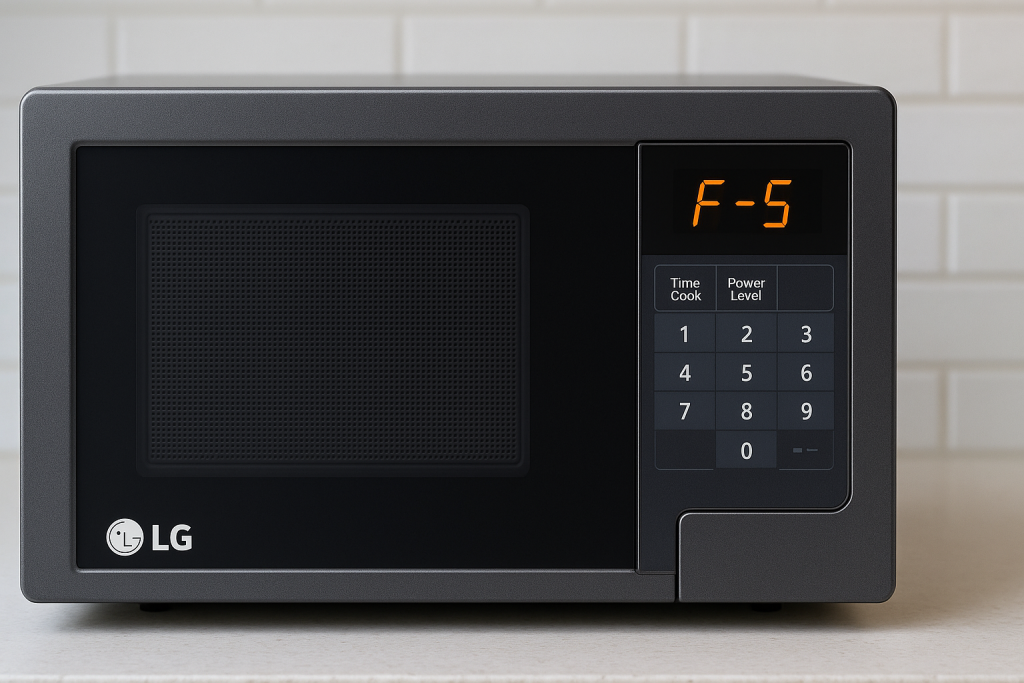 ارور F5 ماکروفر ال جی 