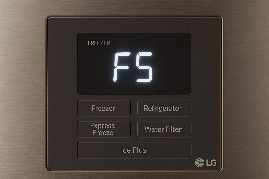 ارور FS یخچال ساید ال جی