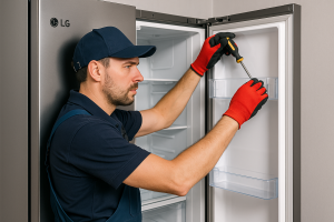تعمیر یخچال ساید ال جی