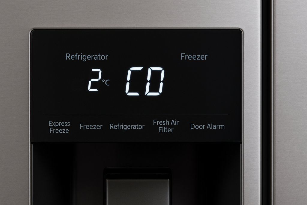 ارور CD یخچال ساید ال جی