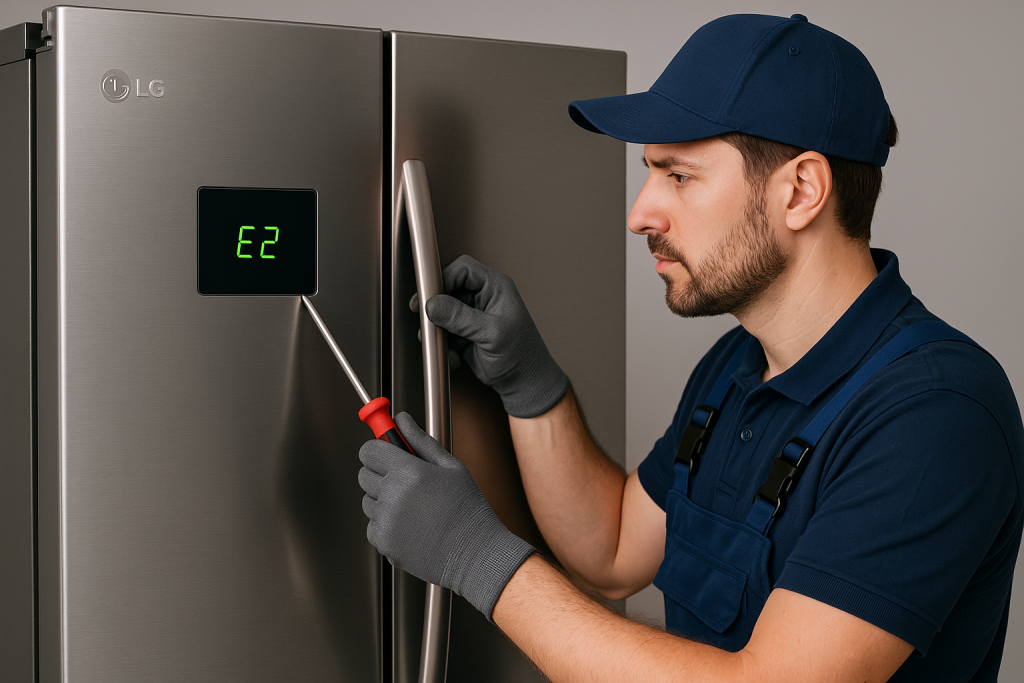 تعمیر یخچال ساید ال جی