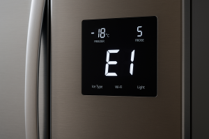 ارور E1 یخچال ساید ال جی