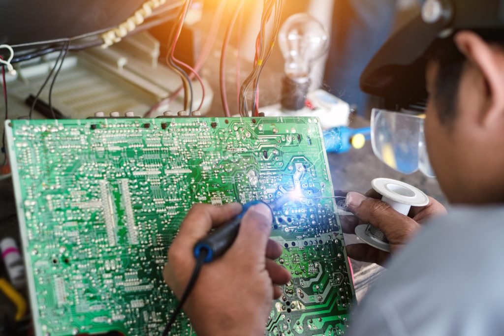 تعمیر برد لباسشویی ال جی