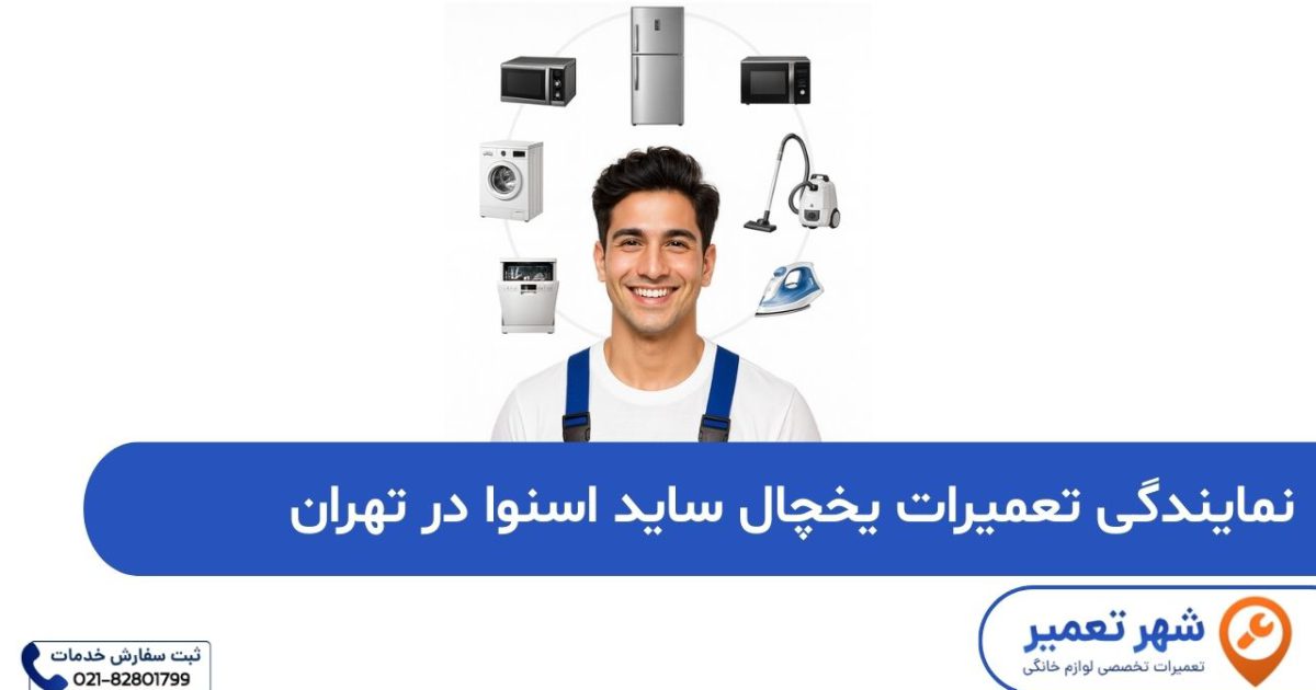 نمایندگی تعمیرات یخچال ساید اسنوا در تهران